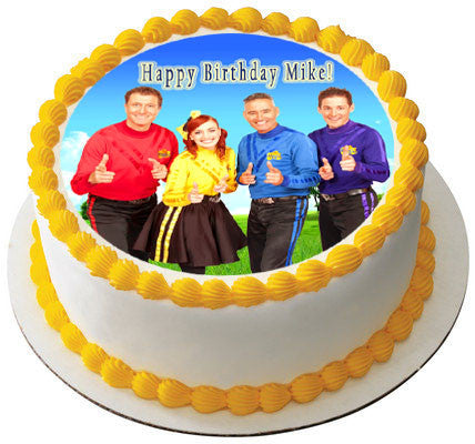 WIGGLES NEW - Edible Cake Topper OR Cupcake Topper, Decor