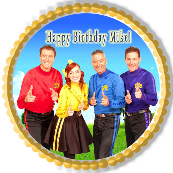 WIGGLES NEW - Edible Cake Topper OR Cupcake Topper, Decor