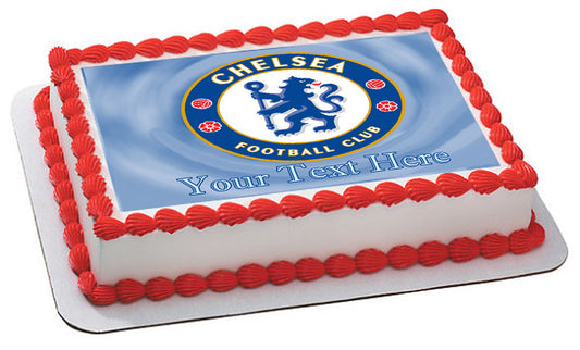 Chelsea Football Club - Edible Cake Topper, Cupcake Toppers, Strips