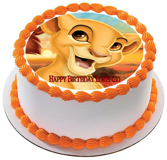 Lion King Kiara Edible Birthday Cake Topper OR Cupcake Topper, Decor - Edible Prints On Cake (Edible Cake &Cupcake Topper)