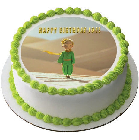 The Little Prince 1 Edible Birthday Cake Topper OR Cupcake Topper, Decor - Edible Prints On Cake (Edible Cake &Cupcake Topper)