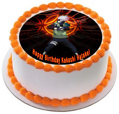 NARUTO 1 Edible Birthday Cake Topper OR Cupcake Topper, Decor - Edible Prints On Cake (Edible Cake &Cupcake Topper)