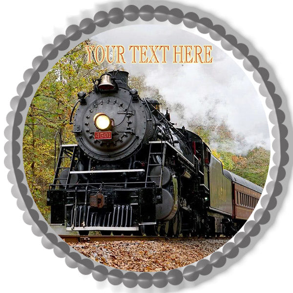 Train (Nr1) - Edible Cake Topper, Cupcake Toppers, Strips