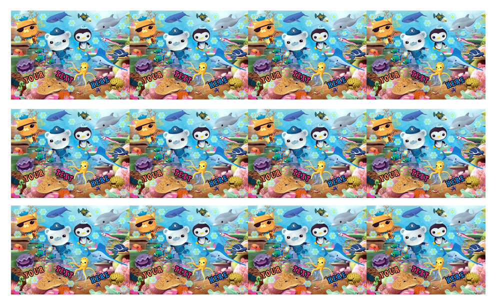 OCTONAUTS (Nr3) - Edible Cake Topper OR Cupcake Topper, Decor