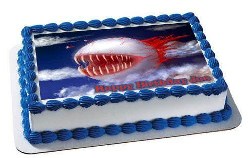 Terraria 2 Edible Birthday Cake Topper OR Cupcake Topper, Decor - Edible Prints On Cake (Edible Cake &Cupcake Topper)