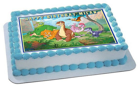 The Land Before Time - Edible Cake Topper OR Cupcake Topper, Decor